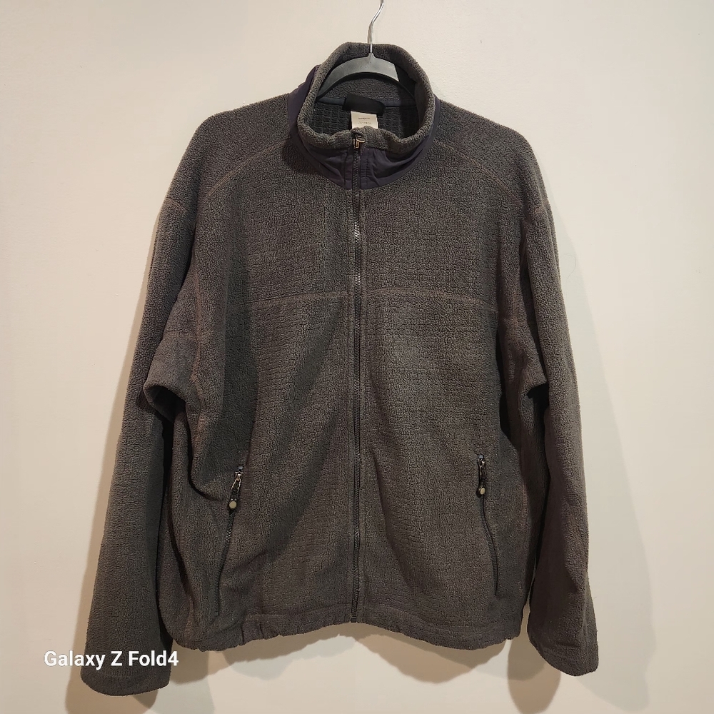 Vintage Patagonia Polartec Full Zip Thermal Fleece Sweater